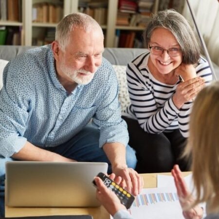 Scottsdale financial advisor analyzing 2026 tax planning strategies with a retired couple.
